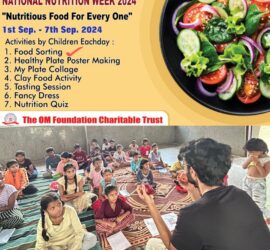 National Nutrition Week 2024-Healthy food for underprivileged